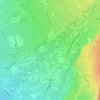 Carte topographique Violès, altitude, relief
