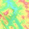 Carte topographique Carenas, altitude, relief
