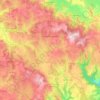 Carte topographique 12780, altitude, relief