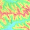 Carte topographique Tauriac, altitude, relief
