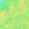 Carte topographique Akonolinga, altitude, relief