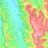 Carte topographique Saint-Lanne, altitude, relief