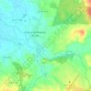 Carte topographique Duarría, altitude, relief