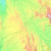 Carte topographique Ihosy, altitude, relief