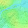 Carte topographique Windsor, altitude, relief