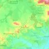 Carte topographique Grostenquin, altitude, relief