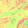 Carte topographique Gala, altitude, relief