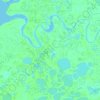 Carte topographique Kipnuk, altitude, relief