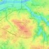 Carte topographique 44400, altitude, relief