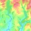 Carte topographique Westmoreland, altitude, relief