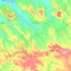 Carte topographique Puygouzon, altitude, relief