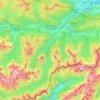 Carte topographique Tarvisio, altitude, relief