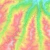 Carte topographique Dora di Rhêmes / Doire de Rhêmes, altitude, relief