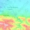 Carte topographique Rivière Grise, altitude, relief