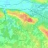 Carte topographique Mainxe, altitude, relief