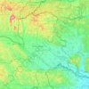 Carte topographique Mura Statistical Region, altitude, relief