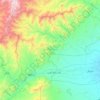 Carte topographique نادرشاه کوټ ولسوالۍ, altitude, relief