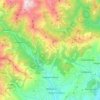 Carte topographique Sagliano Micca, altitude, relief
