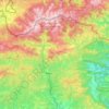 Carte topographique Ripollès, altitude, relief
