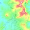 Carte topographique Kingaroy, altitude, relief