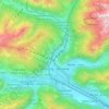 Carte topographique Sterzing - Vipiteno, altitude, relief