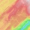 Carte topographique Château-des-Prés, altitude, relief