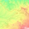 Carte topographique Dungu, altitude, relief