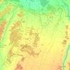 Carte topographique Saint-Robert, altitude, relief