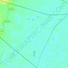 Carte topographique Little Hale, altitude, relief