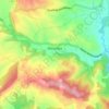 Carte topographique Niozelles, altitude, relief