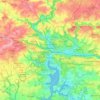 Carte topographique 29000, altitude, relief