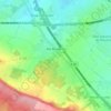 Carte topographique Aix-Noulette, altitude, relief