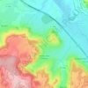 Carte topographique Thorey-sous-Charny, altitude, relief