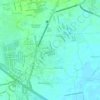 Carte topographique Bagong Silang, altitude, relief
