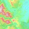 Carte topographique Jackadgery, altitude, relief