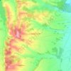 Carte topographique Sainte-Dode, altitude, relief