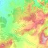 Carte topographique Doui Thabet, altitude, relief