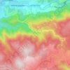 Carte topographique Lacabarède, altitude, relief
