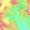 Carte topographique Swifts Creek, altitude, relief