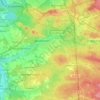 Carte topographique 90530, altitude, relief