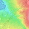 Carte topographique Mios, altitude, relief