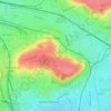 Carte topographique Plateau d’Avron, altitude, relief