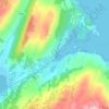 Carte topographique Tarbert, altitude, relief