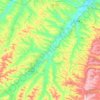 Carte topographique 32130, altitude, relief