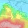 Carte topographique Noisy-sur-Oise, altitude, relief