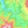 Carte topographique Selonnet, altitude, relief