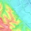 Carte topographique Péchabou, altitude, relief