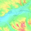 Carte topographique Montdragon, altitude, relief