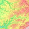 Carte topographique 81330, altitude, relief