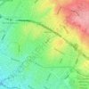 Carte topographique Δήμος Ηρακλείου Αττικής, altitude, relief